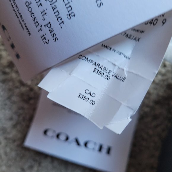 NWT Coach Ruched Crossbody Bag New With Tags - Picture 6 of 8